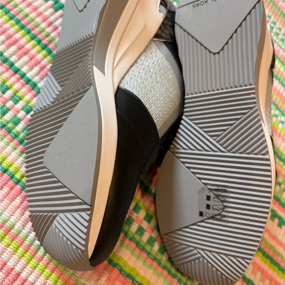 Michael Kors Georgie Stretch Knit and Leather Trainer - Picture 5 of 5